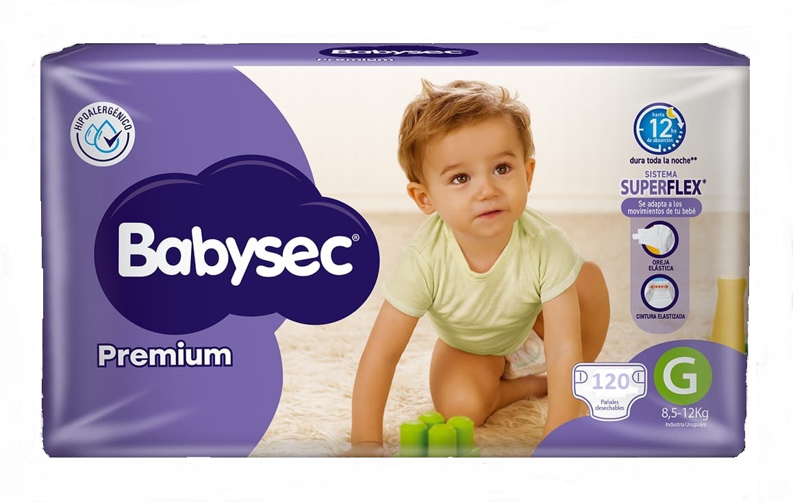 Babysec premium G x 120 unidades