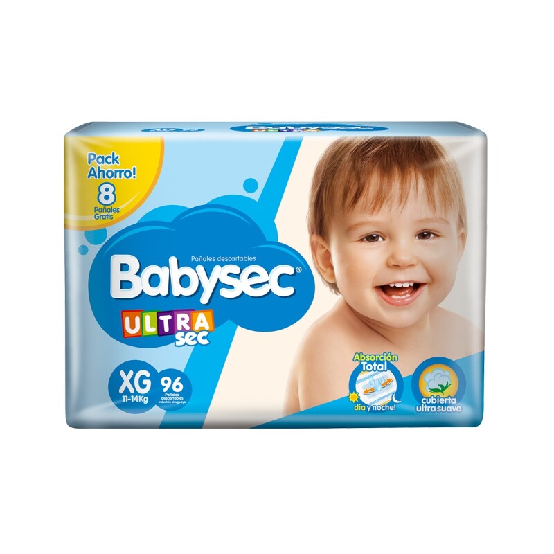 Babysec ultra XG x 96 unidades