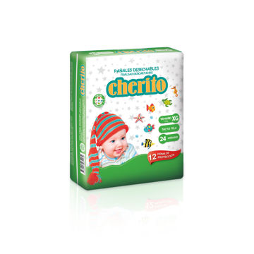 Pañales Cherito XG x 24 unidades