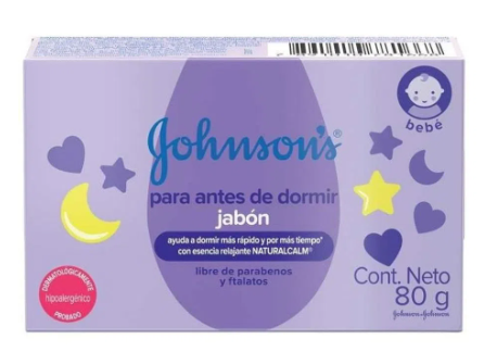 Jabon de tocador johnsons de bebe x 80g