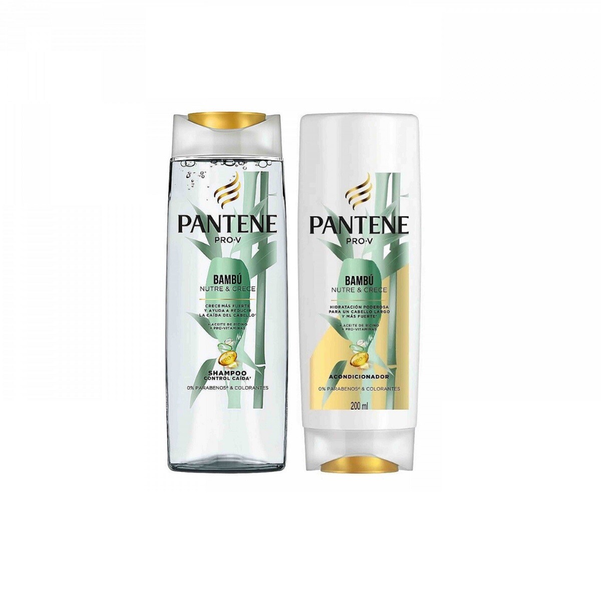 Pantene Shampoo y aco. 400ml + 200ml Bambu