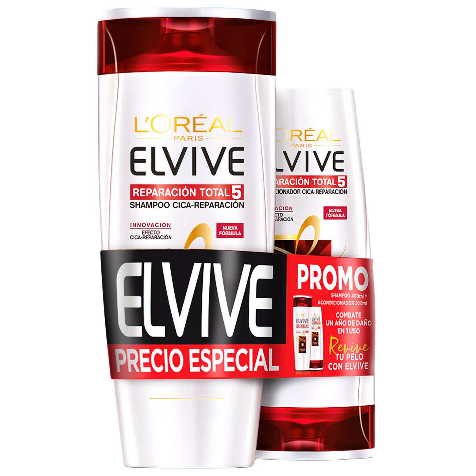 Elvive shampoo + aco. 370ml + 200ml - RT5