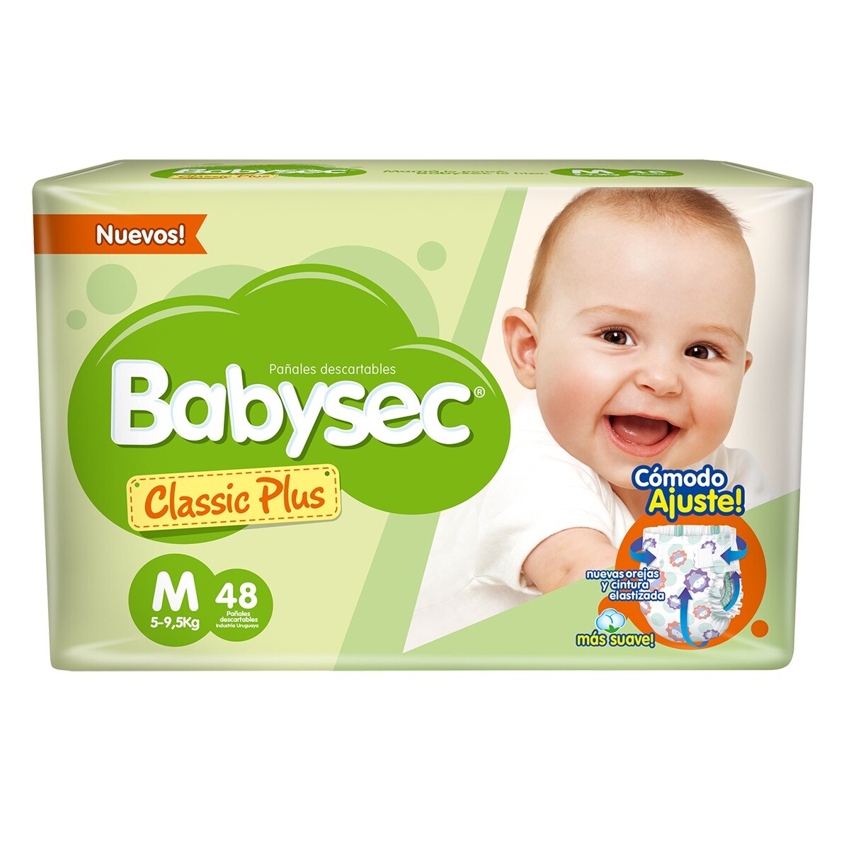 Babysec clasico M x 48 unidades