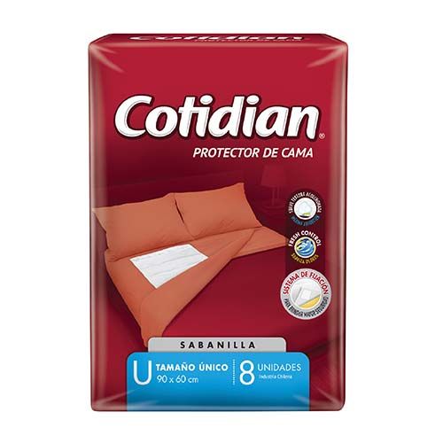 Protector de cama Cotidian x 8 unidades