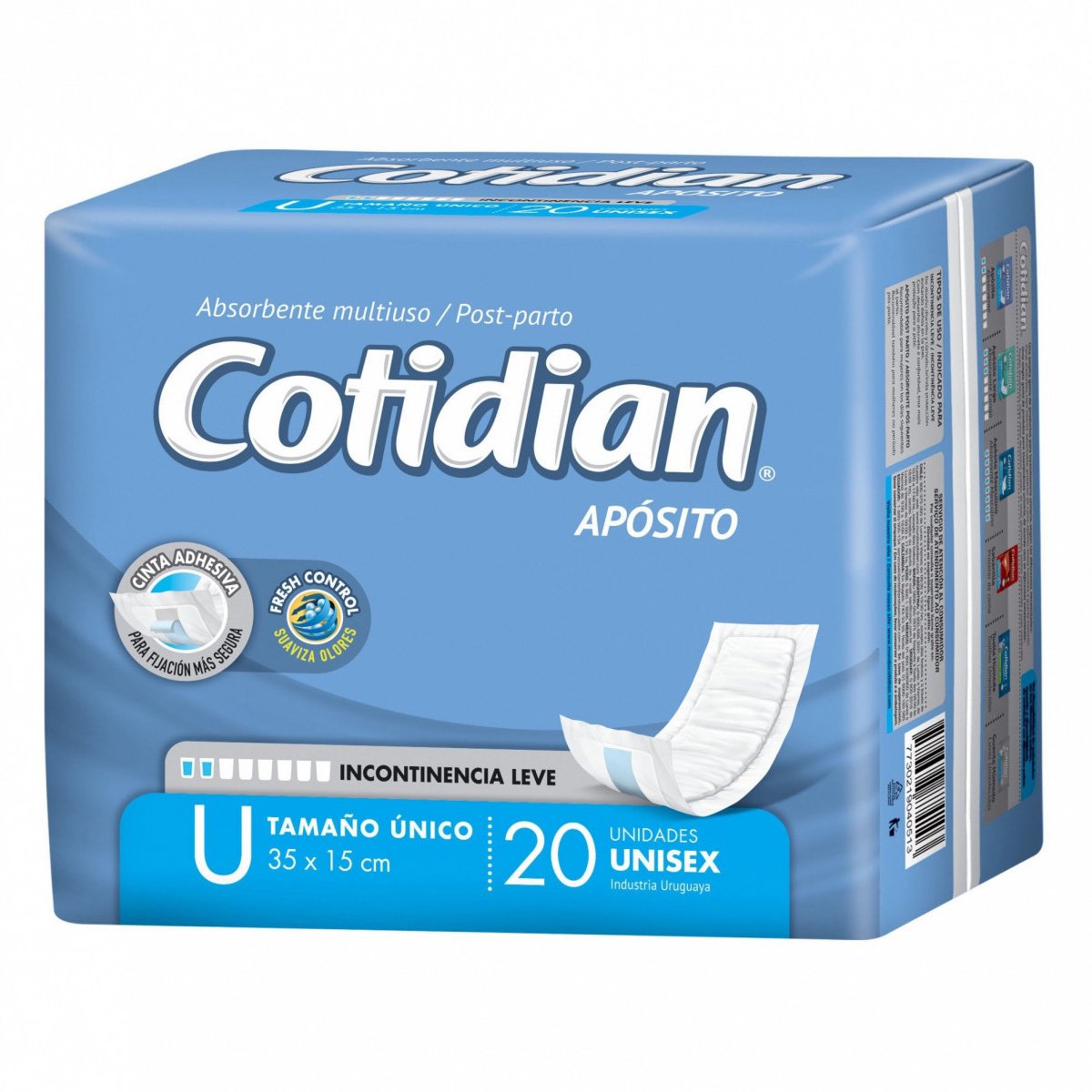 Cotidian aposito x 20 unidades 