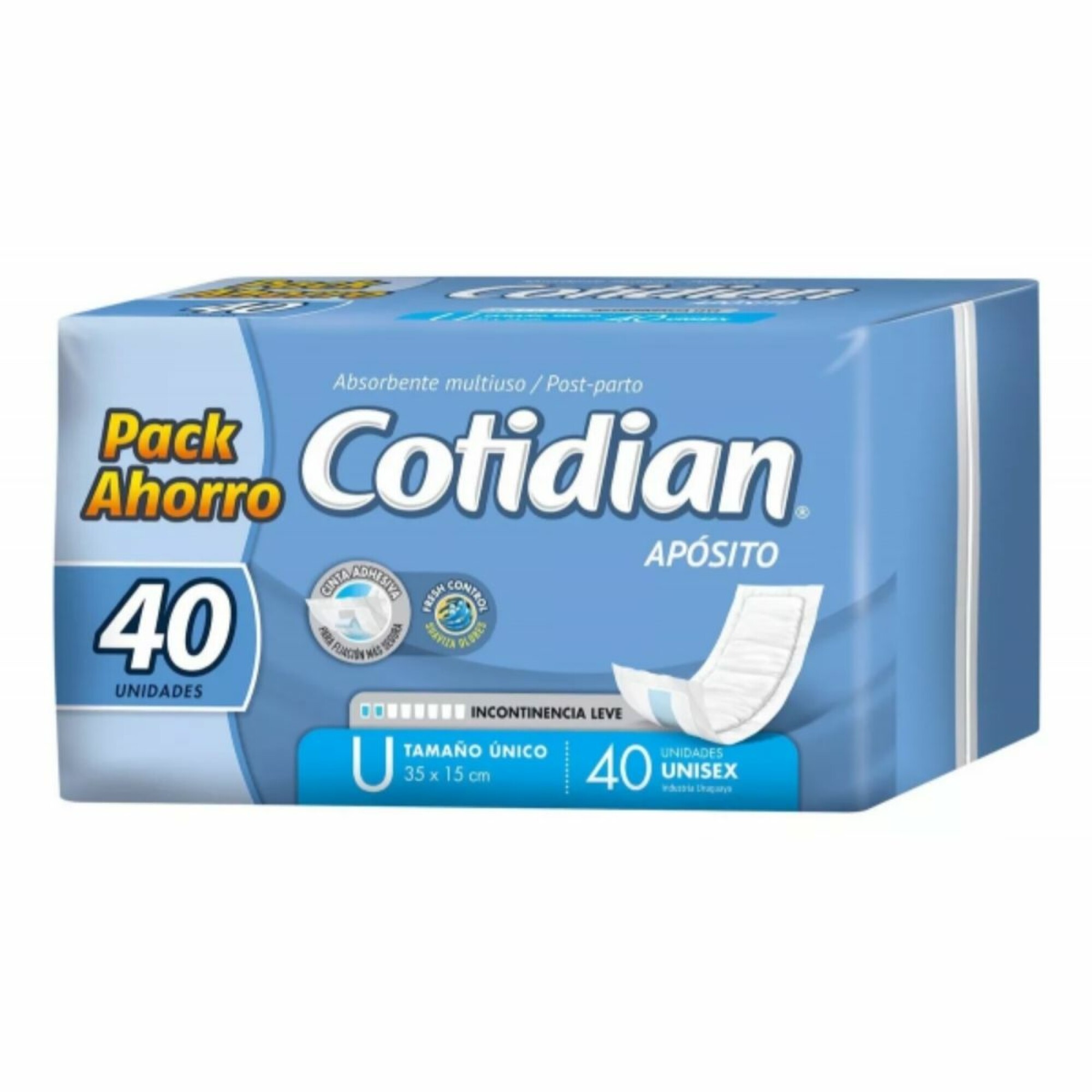 Cotidian aposito x 40 unidades 