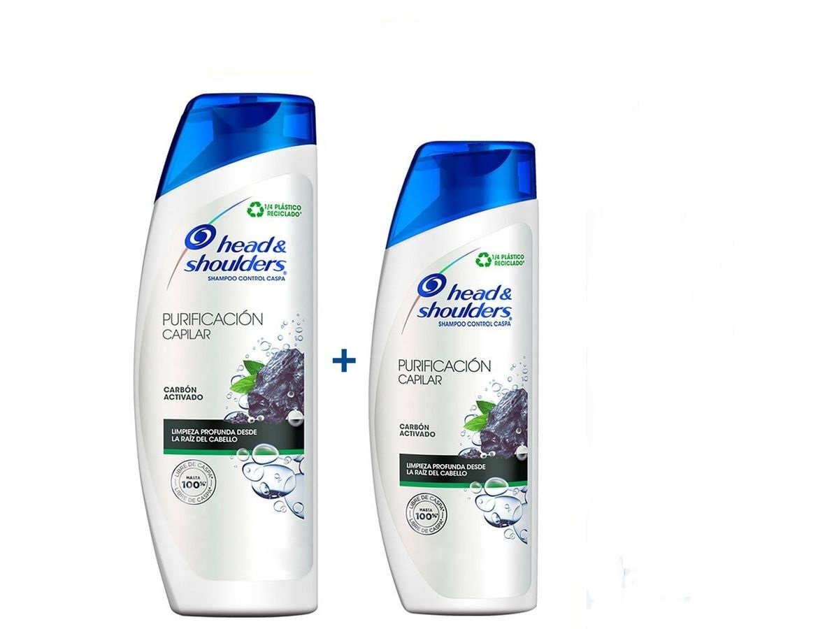 Head & Shoulders anticaspa Purificacion x 375ml +180