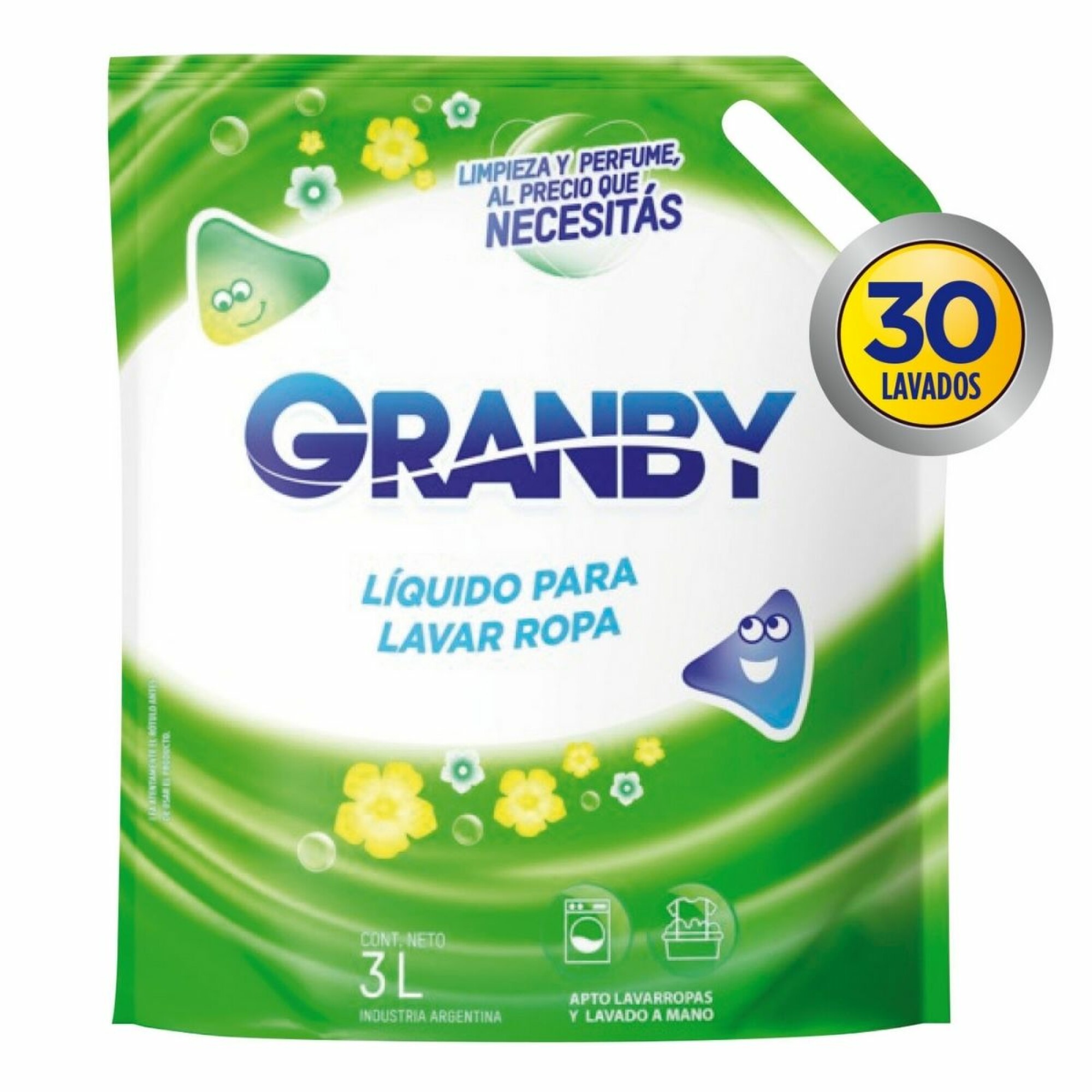 Jabon Granby liquido de 3 litros