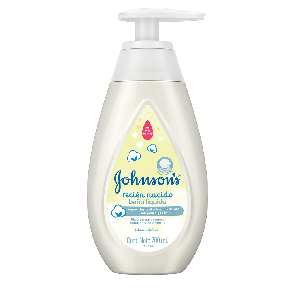 Johnsons y johnsons Baño liquido Recien nacido x 200ml