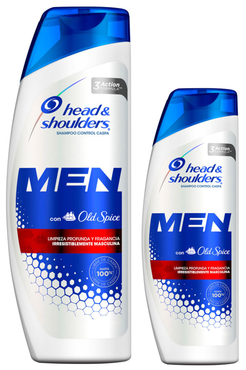 Head & Shoulders con old spice x 375ml +180 ml