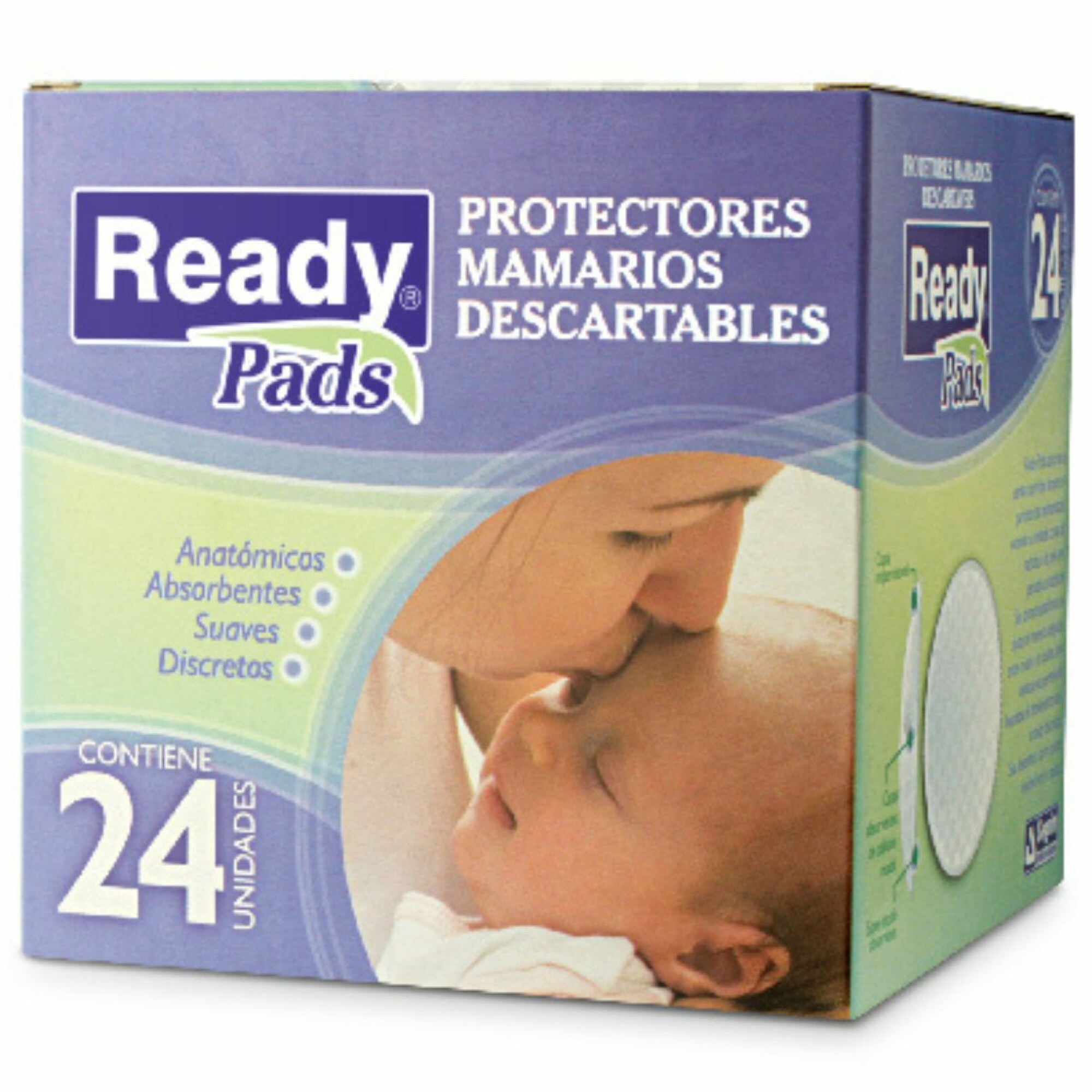 Protectores mamarios Ready pads x 24 unidades