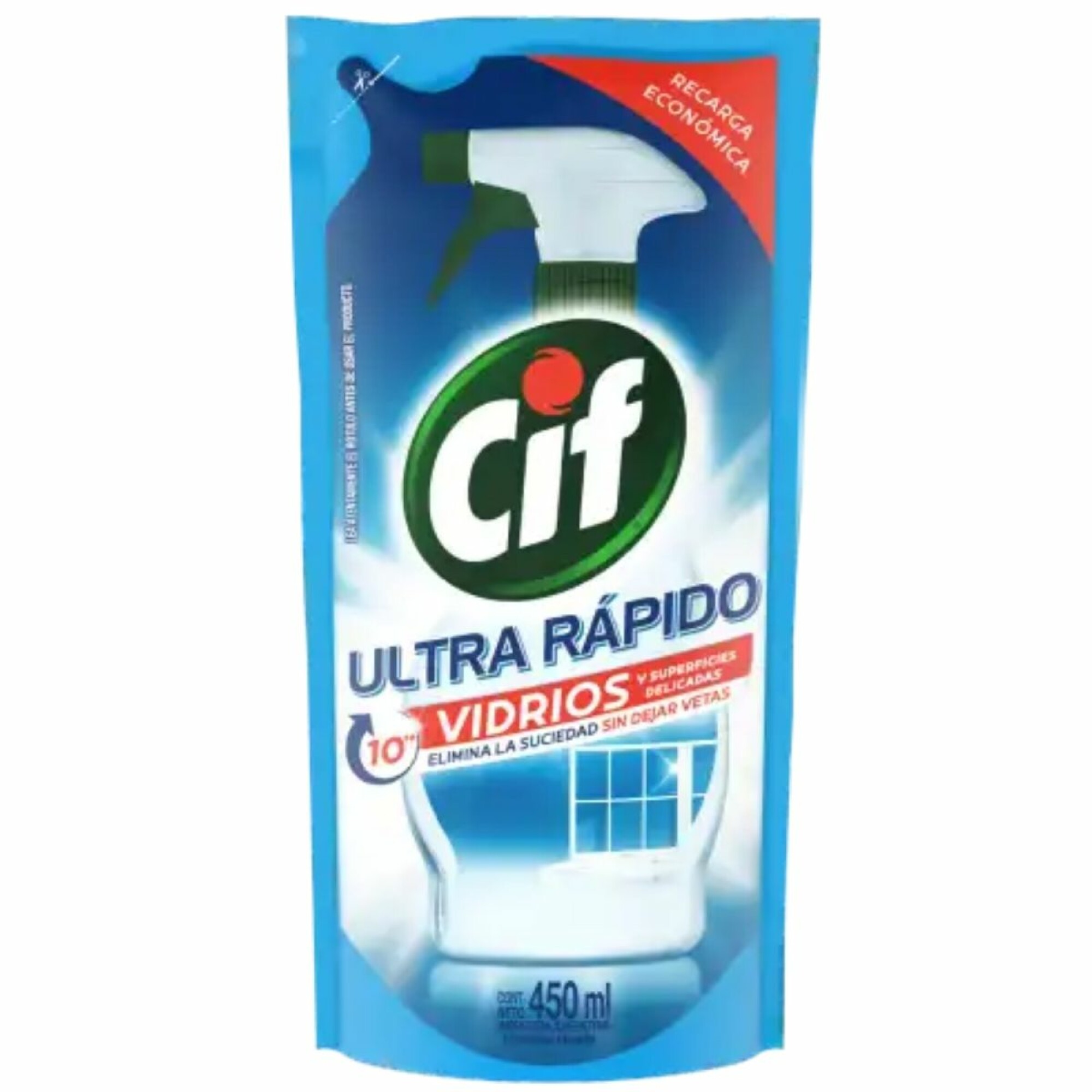 Cif repuesto vidrios x 450ml