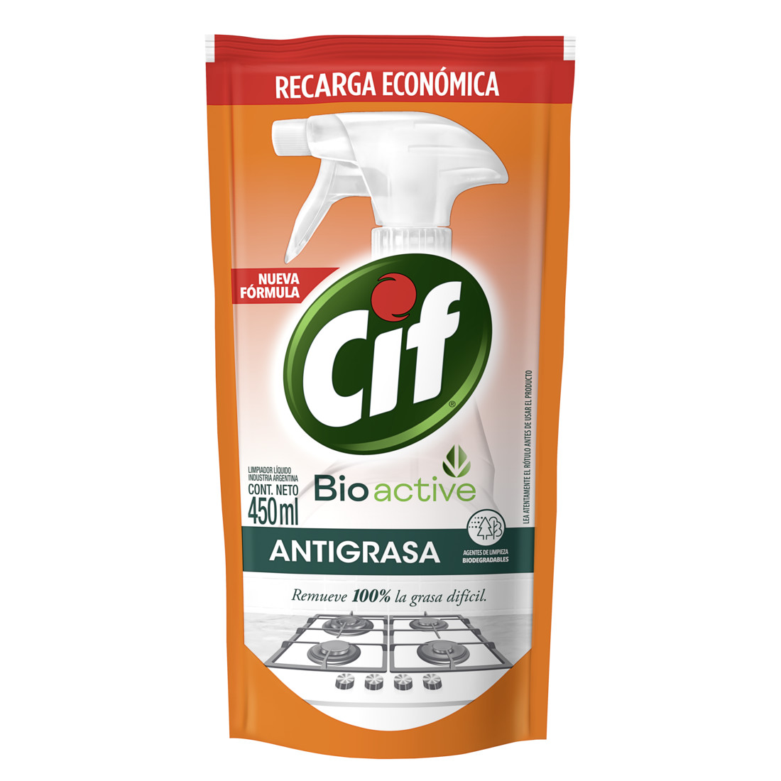 Cif repuesto Antigrasa x 450ml