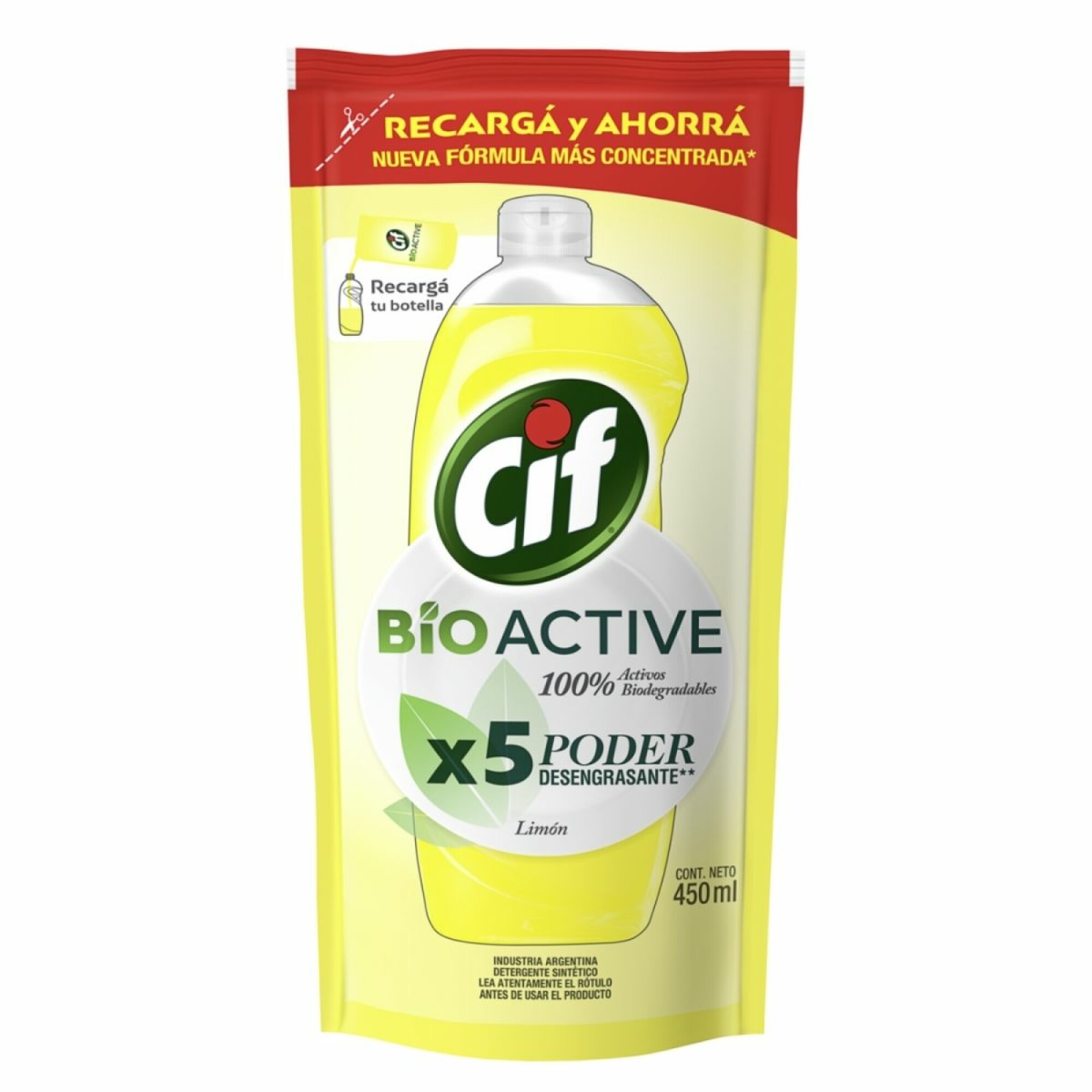 Cif repuesto Detergente x 450ml