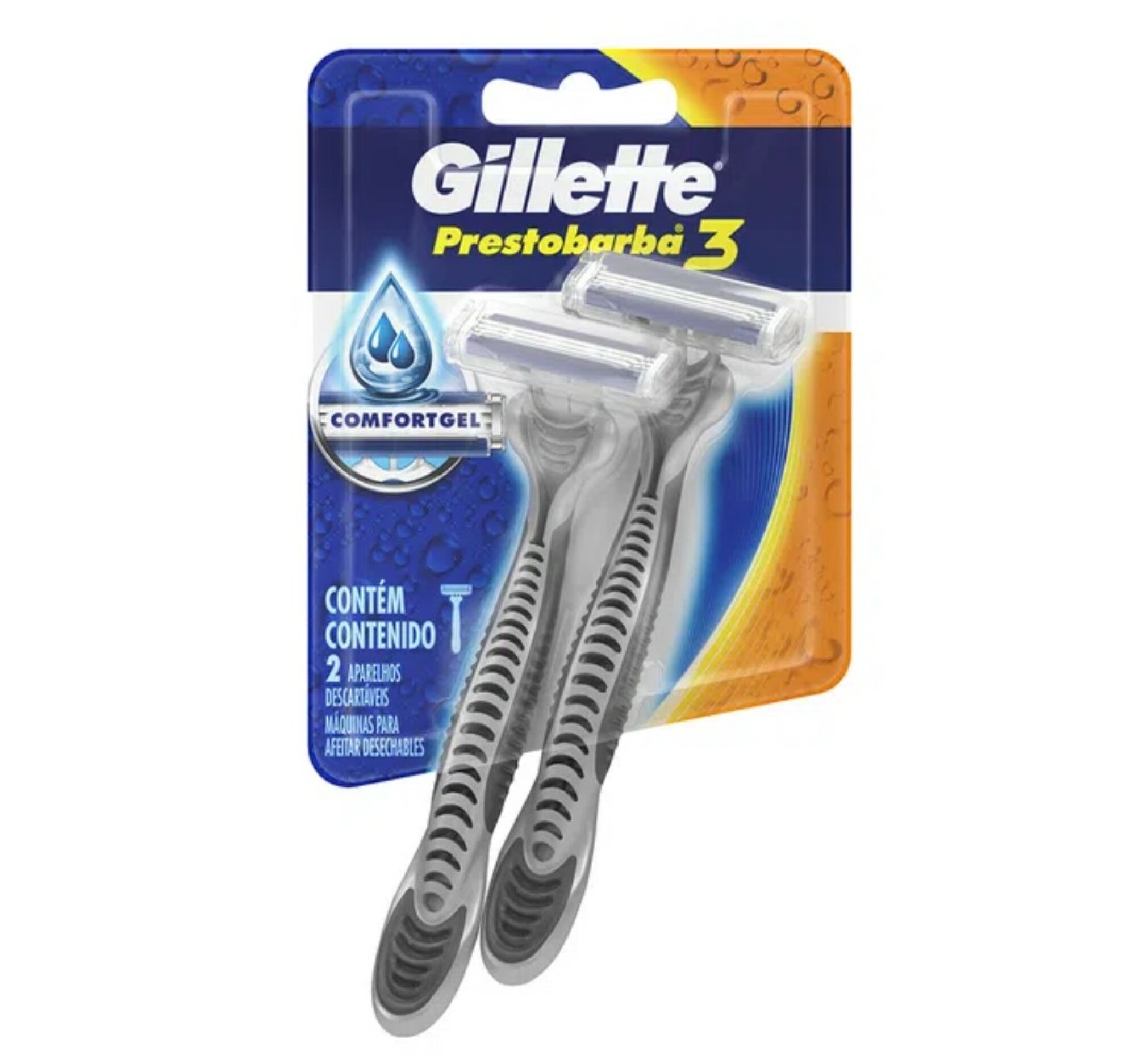 Gillette prestobarba 3 - Pack x2 Caballero