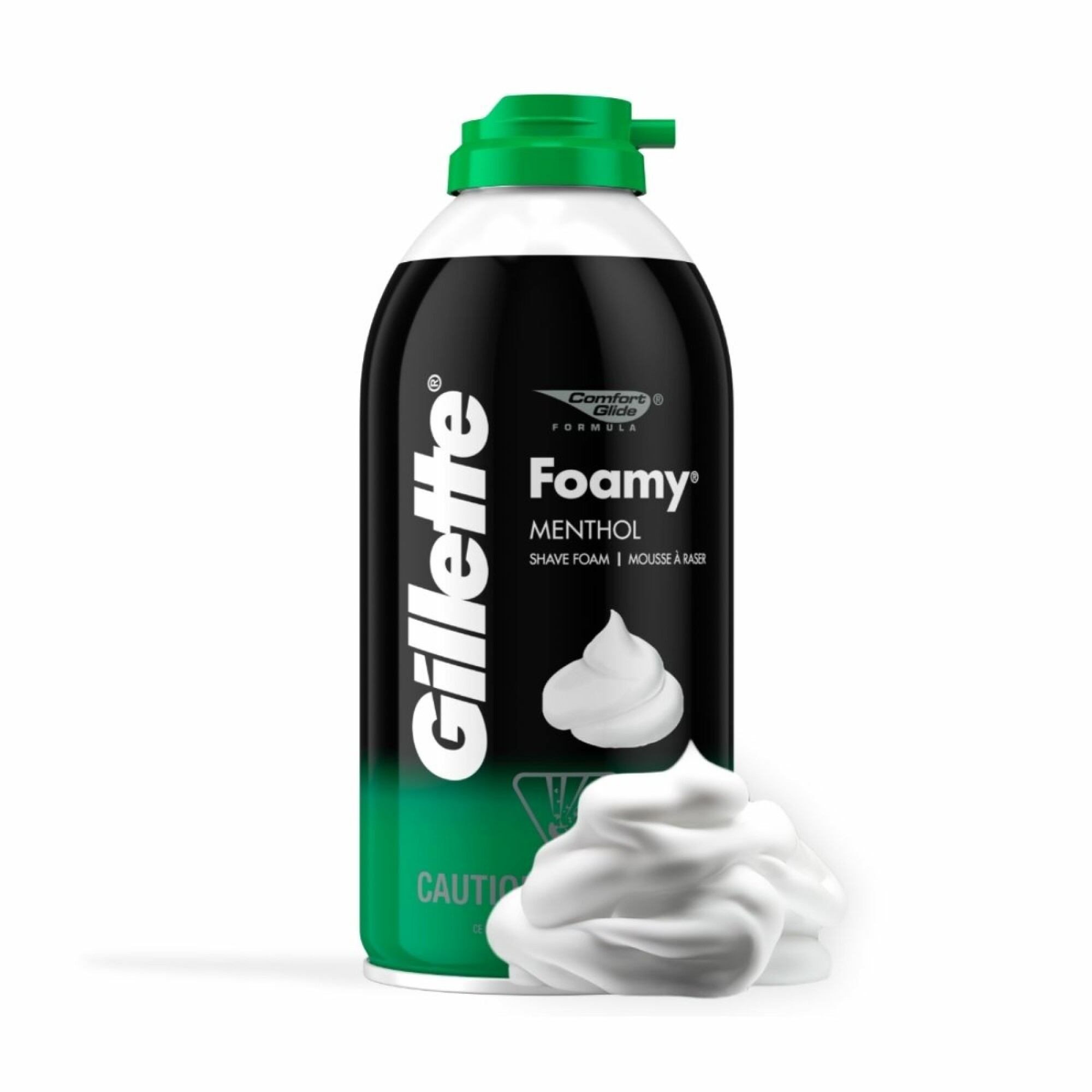 Gillette foamy mentol crema afeitar x 322ml