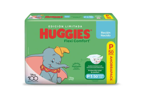 Huggies flexi comfort P x 50 unidades