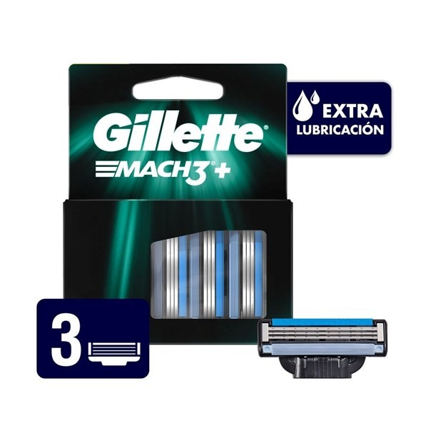 Gillette Mach3 Repuesto 3x2