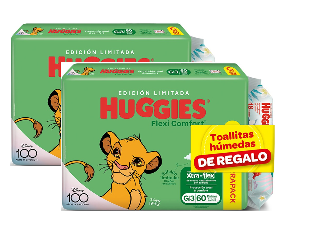 Huggies flexi comfort G x 120 unidades