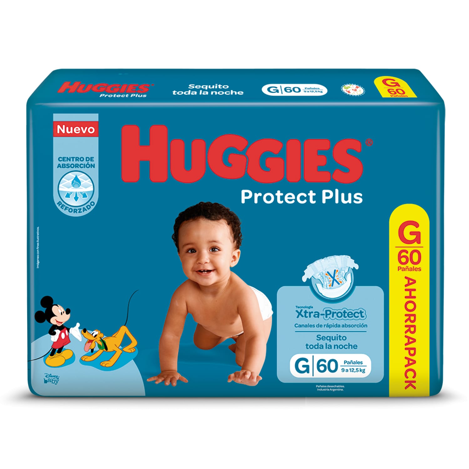 Huggies protect plus G x 60 unidades